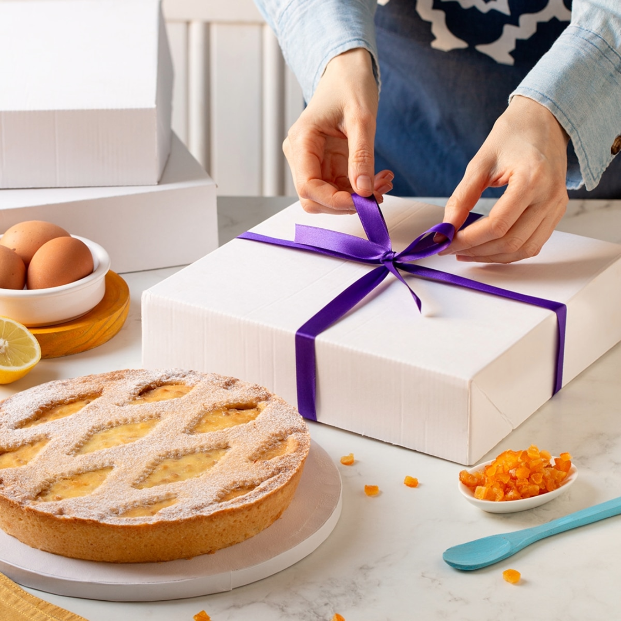 Scatola con apertura facilitata 30,5x30,5x6H