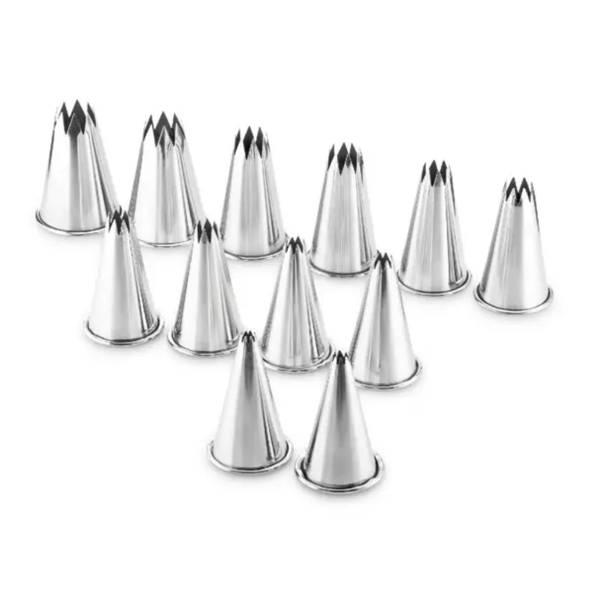 Set di bocchette foro stella, 12 pz