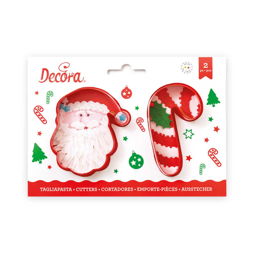 Tagliapasta Babbo Natale e Candy Cane