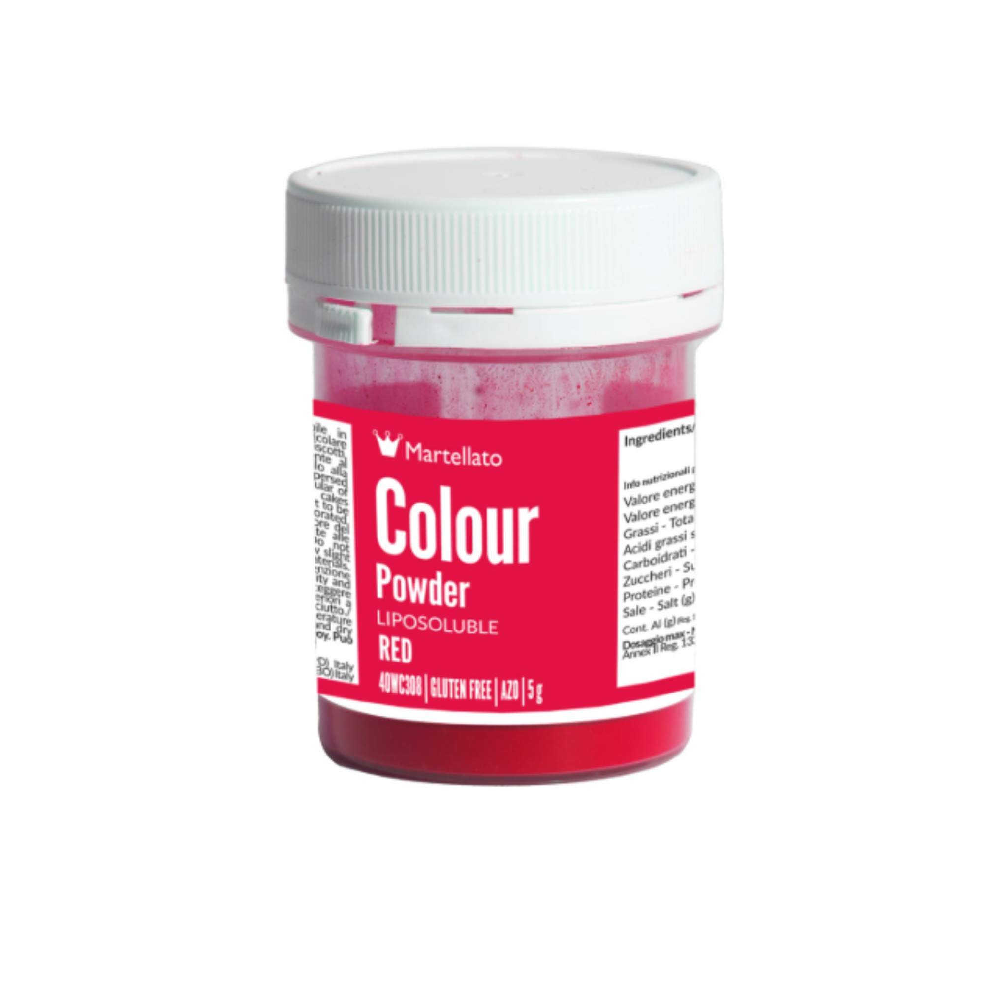 Colorante in polvere liposolubile rosso 5g