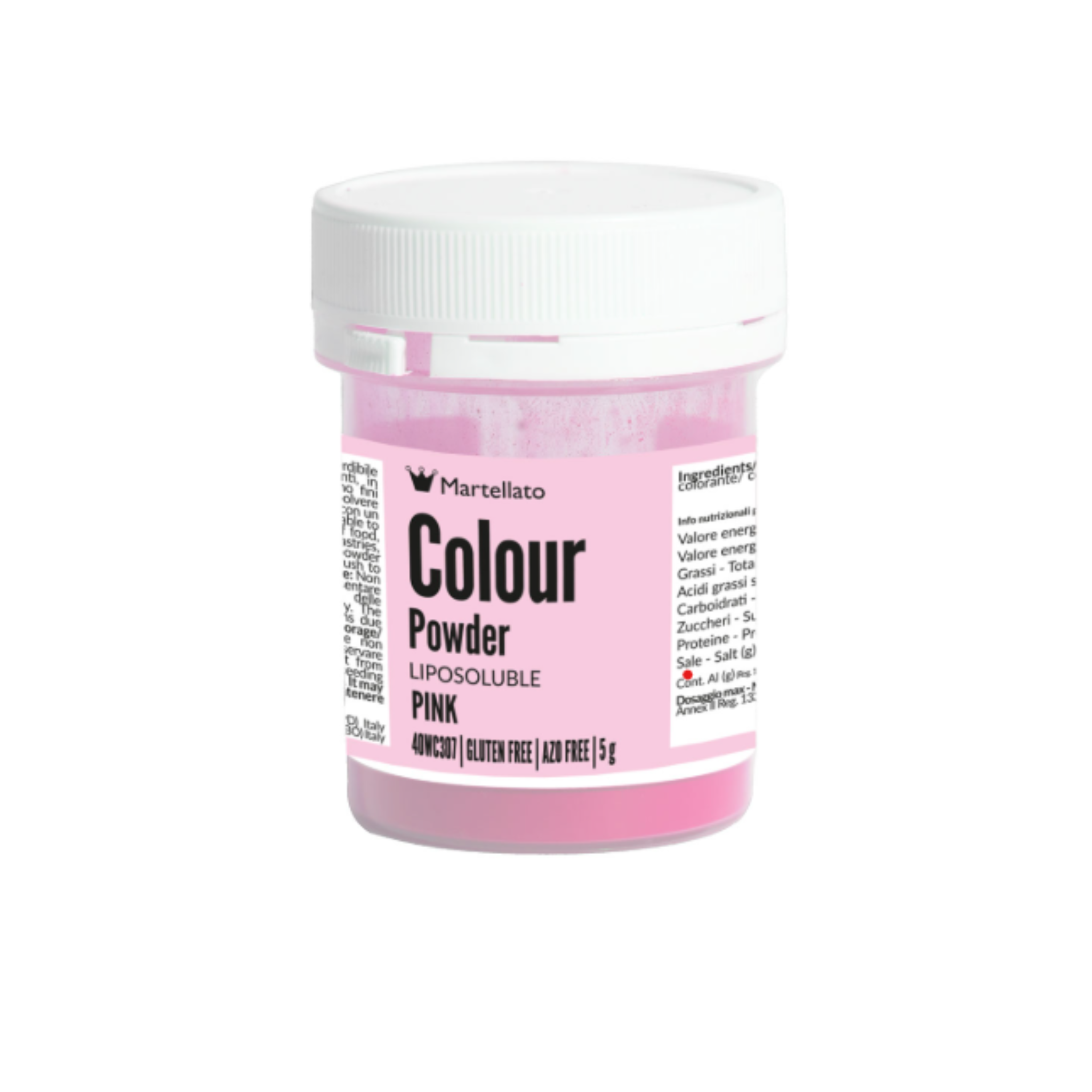 Colorante in polvere liposolubile rosa 5g