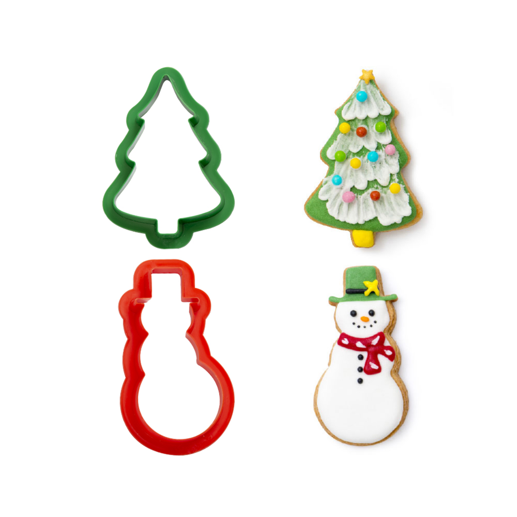 Tagliapasta Albero di Natale e Pupazzo di Neve