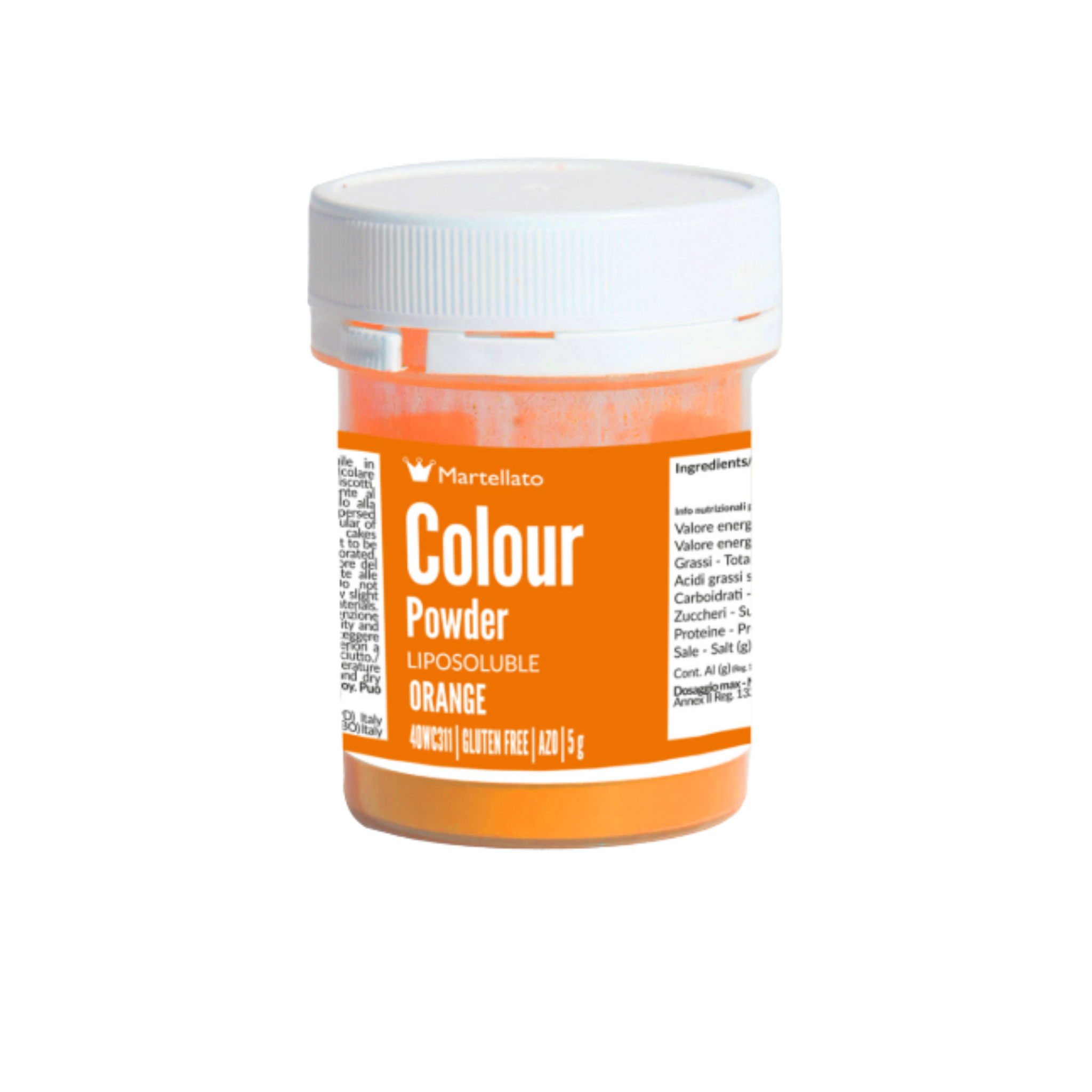 Colorante in polvere liposolubile arancione 5g