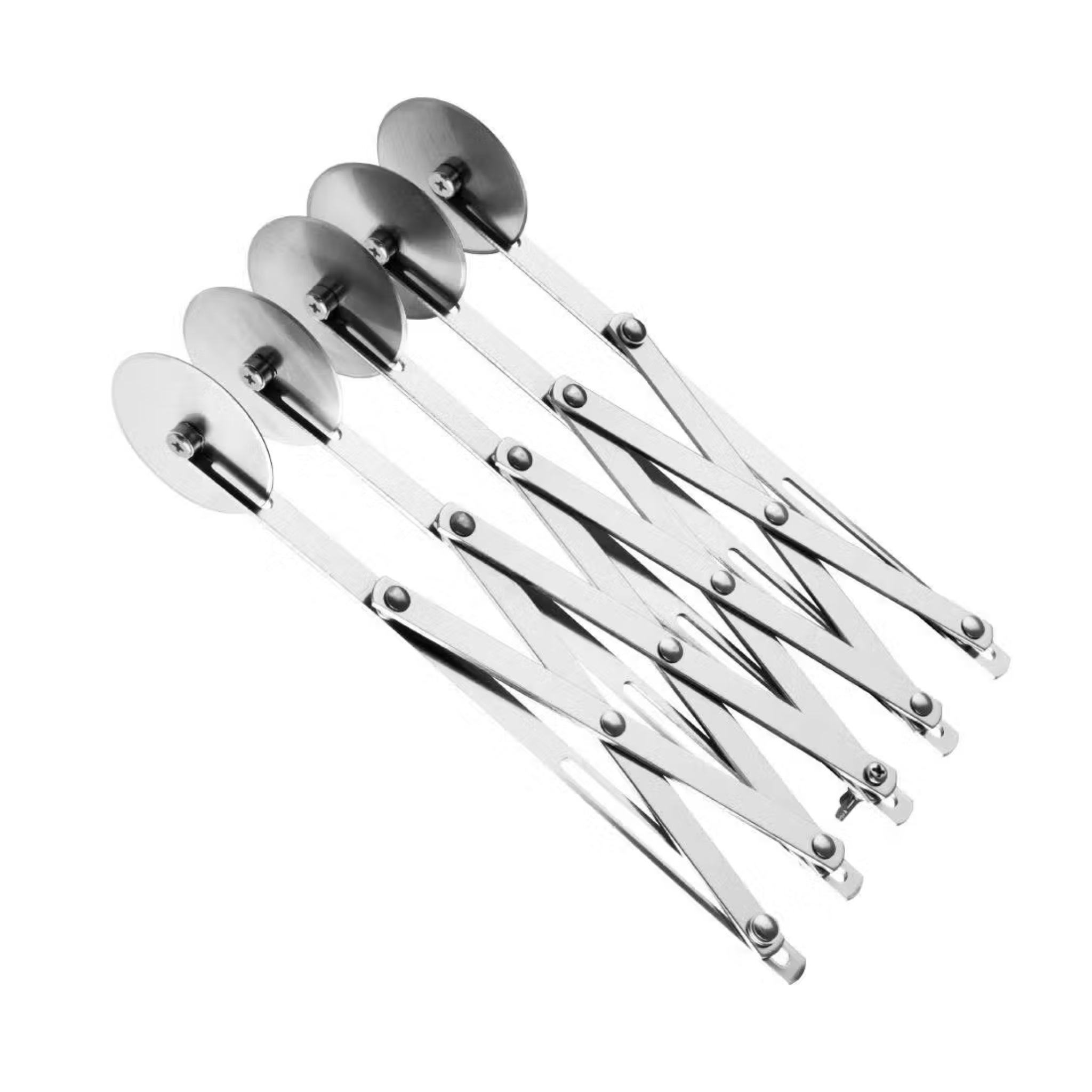 Tagliapasta estensibile, 5 rotelle lisce