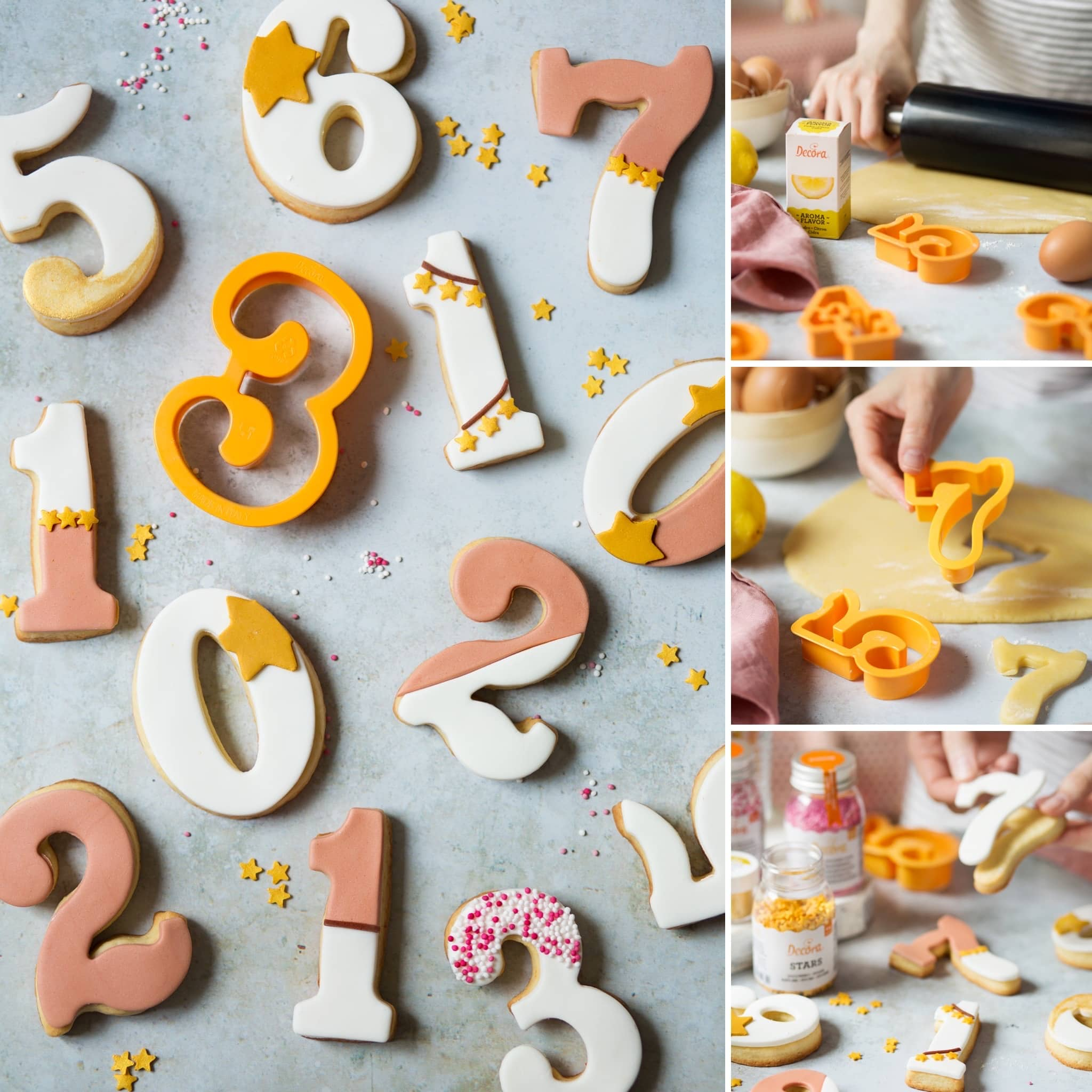 Set tagliapasta numeri extra large