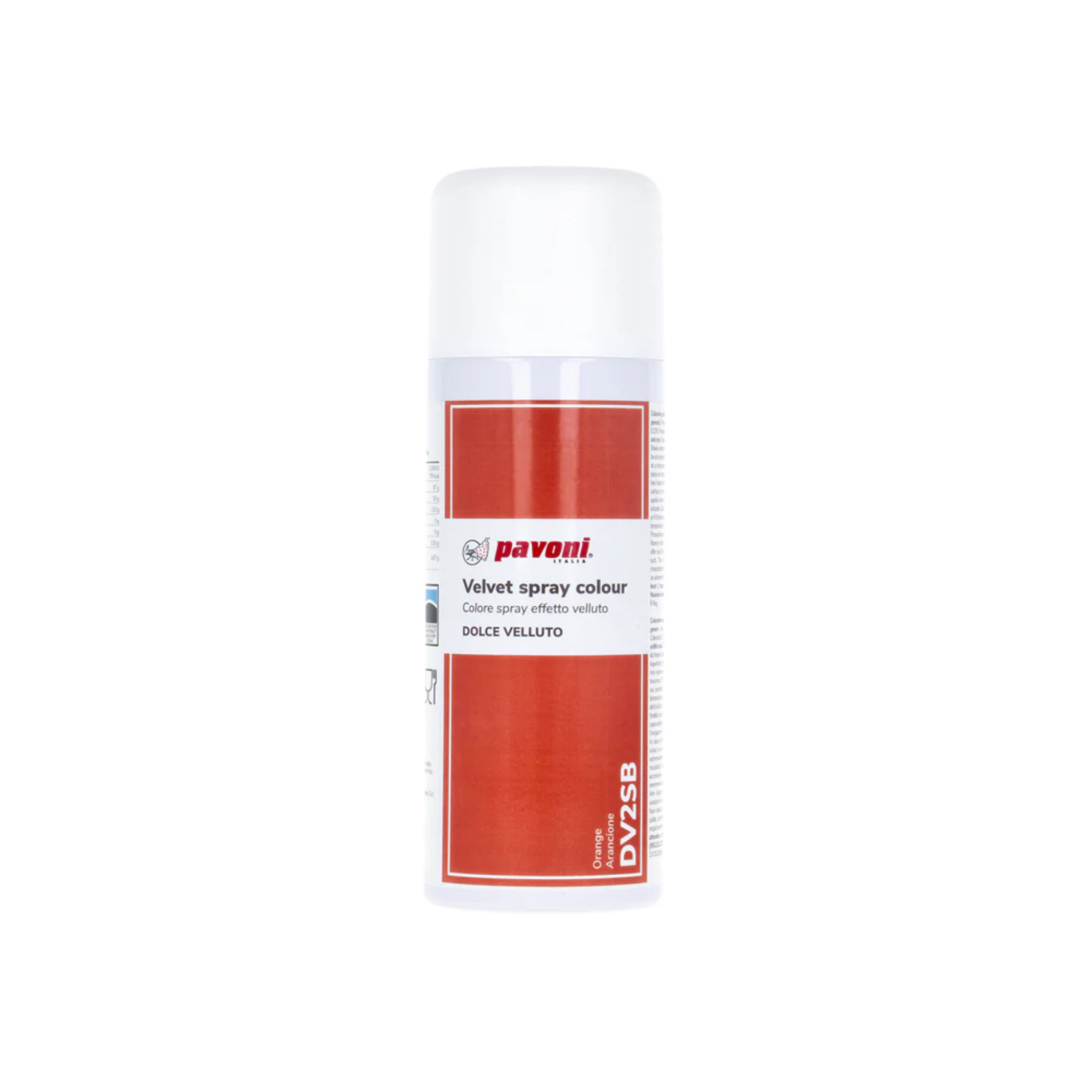 Spray effetto velluto arancione