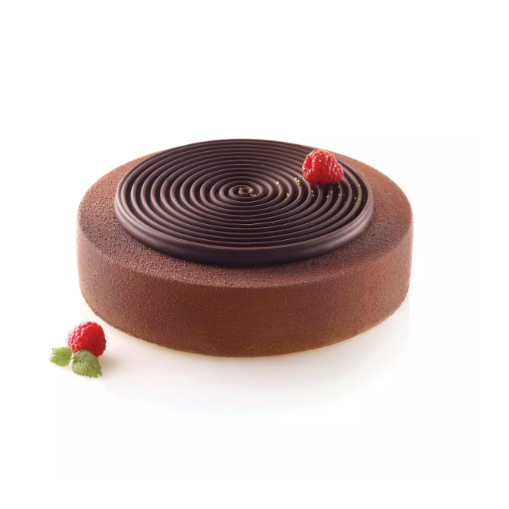 Stampi rotondi Tortaflex Silikomart h. 5 cm