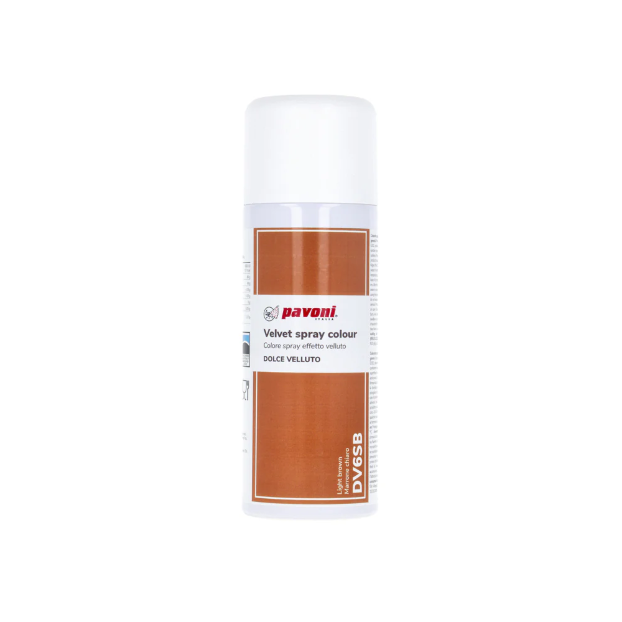Spray effetto velluto marrone chiaro