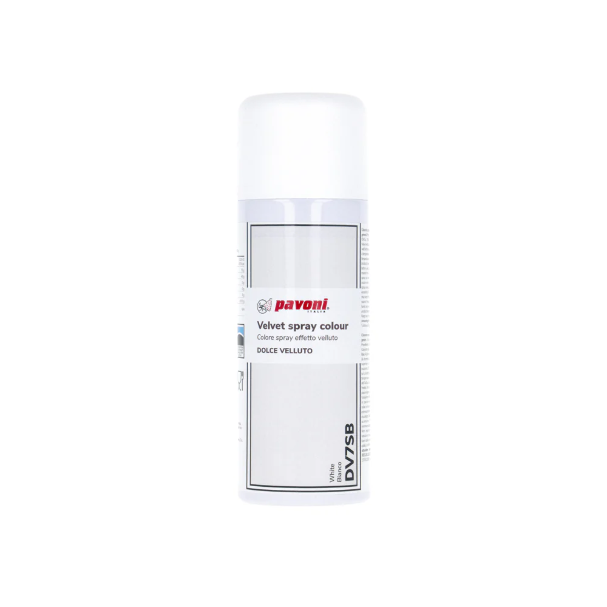 Spray effetto velluto bianco