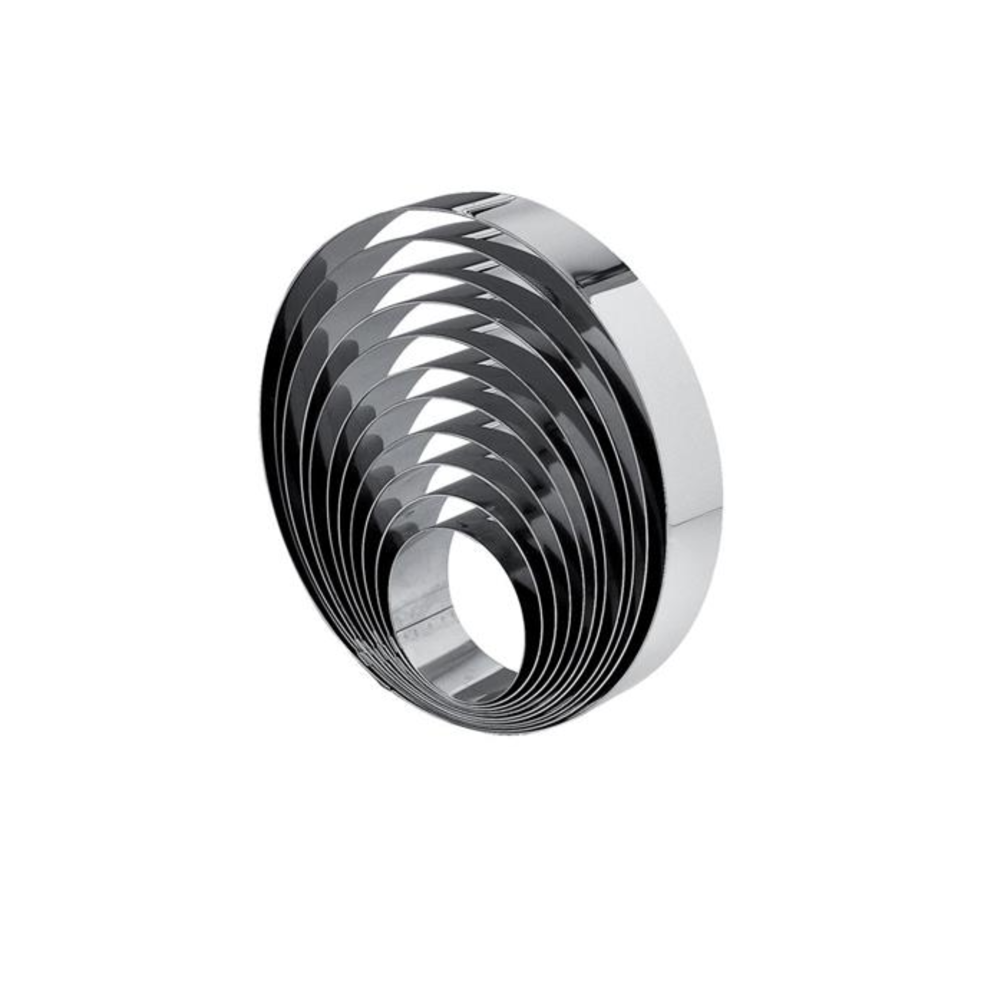 Cerchi inox H. 5 cm