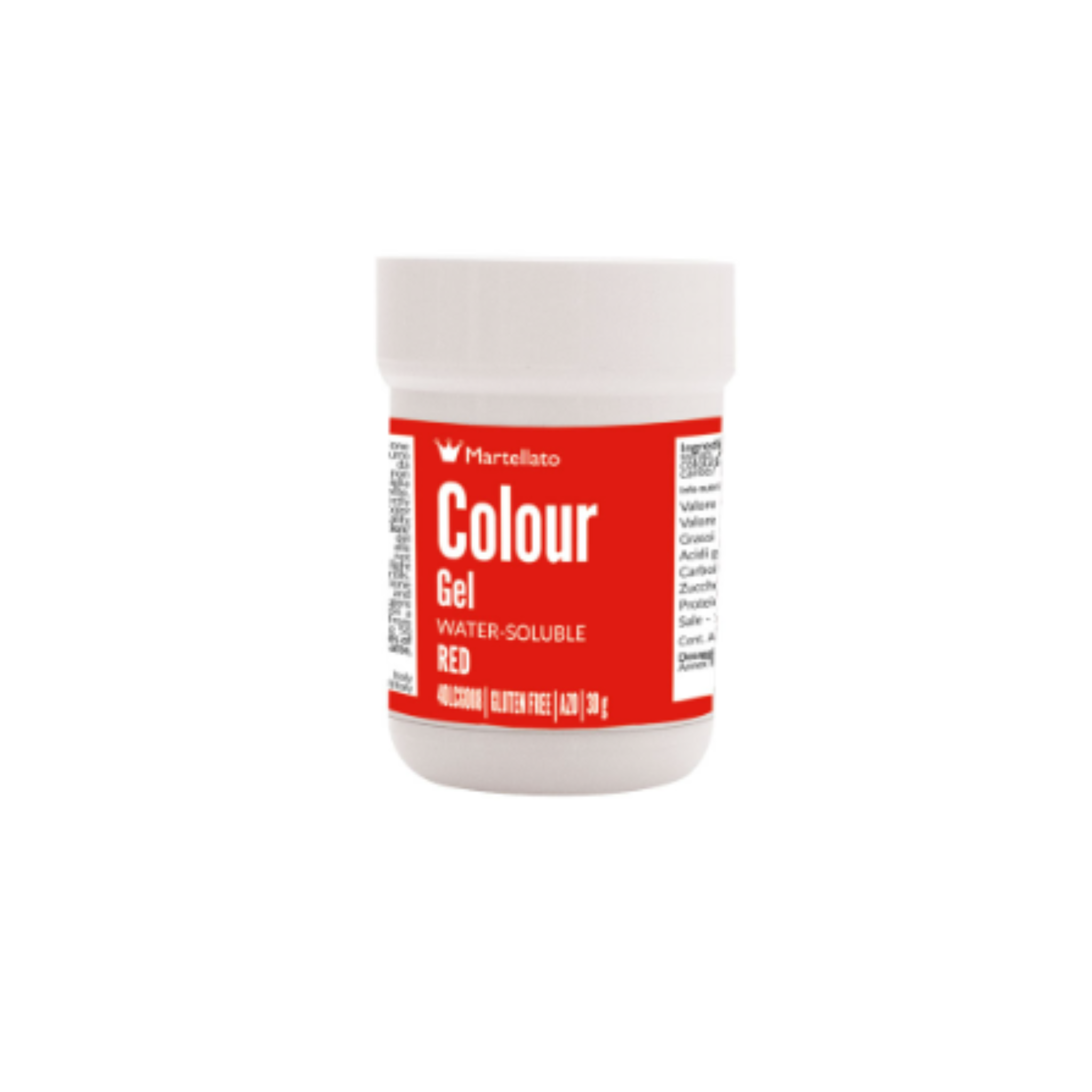 Colorante in gel rosso