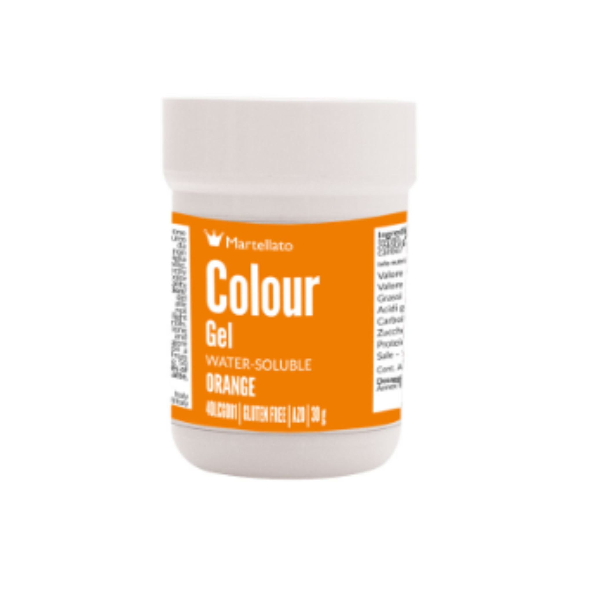Colorante in gel arancione