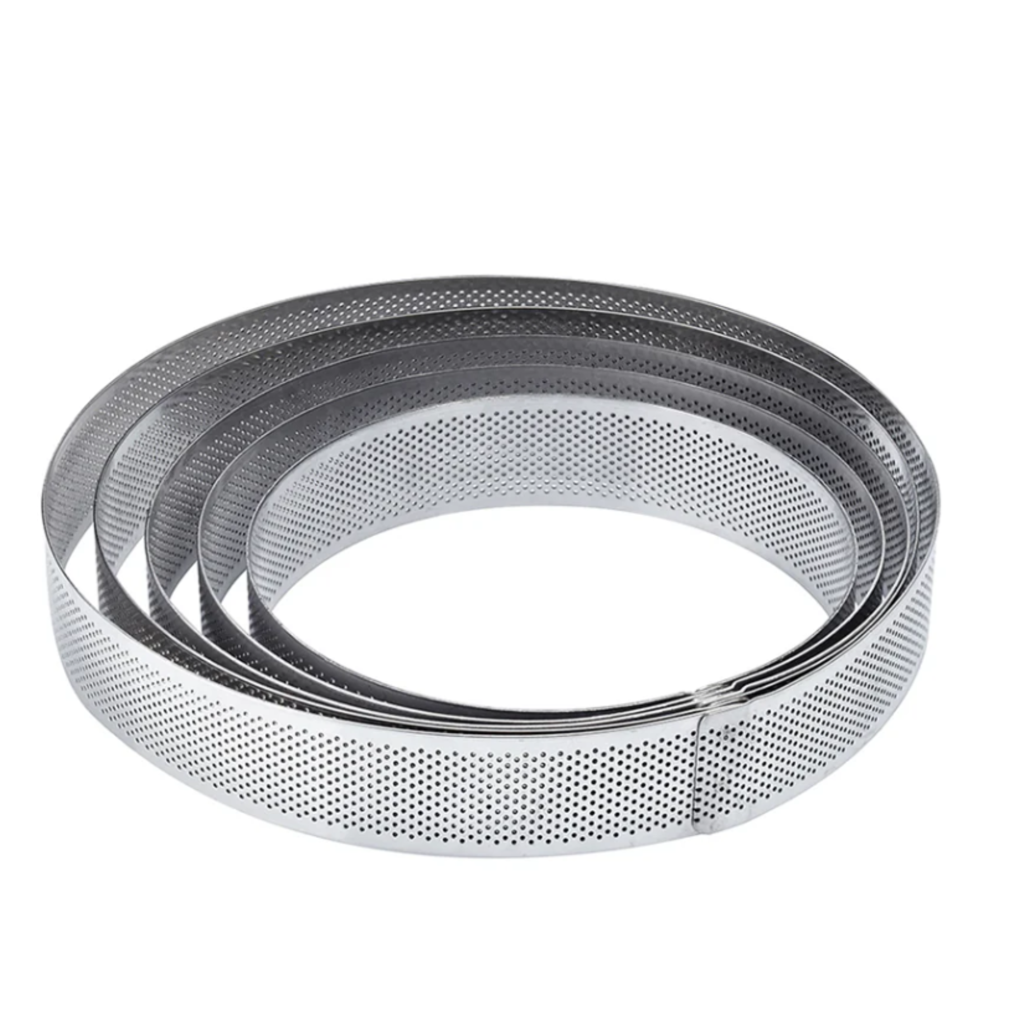 Fasce inox microforate H. 3,5 cm