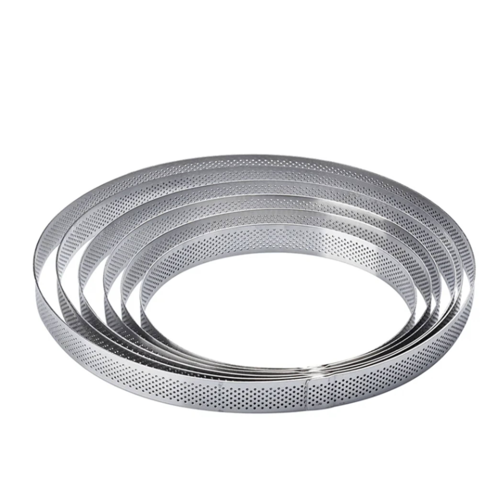 Fasce inox microforata H. 2 cm